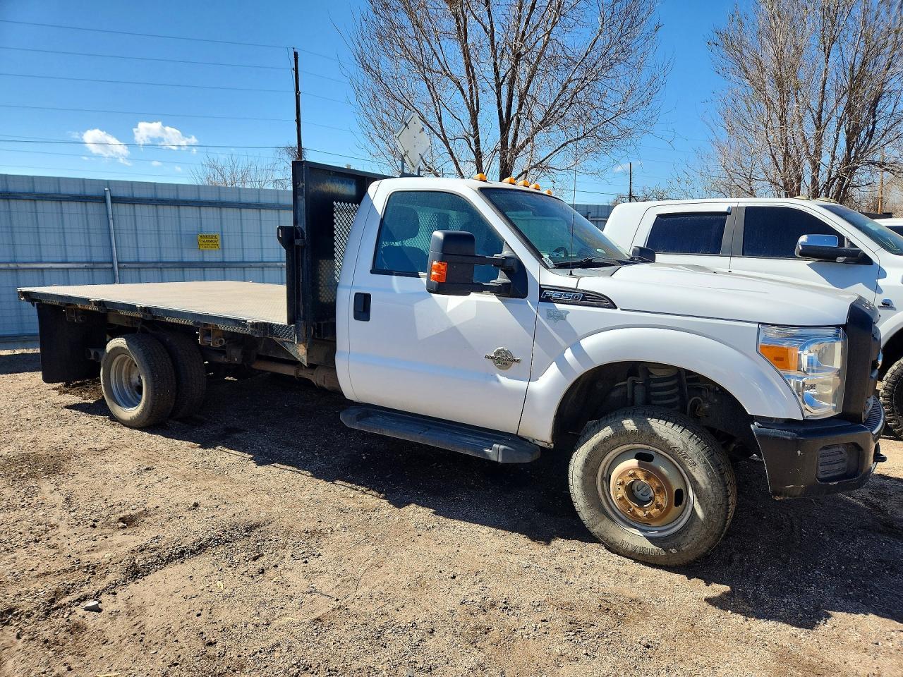 2012 Ford F350 Super Duty Flatbed Truck