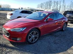 Tesla Model s 85 salvage cars for sale: 2015 Tesla Model s 85