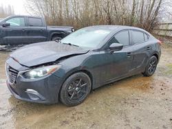 Mazda salvage cars for sale: 2015 Mazda 3 Sport