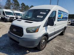 Salvage trucks for sale at Loganville, GA auction: 2015 Ford Transit 350 Delivery Van