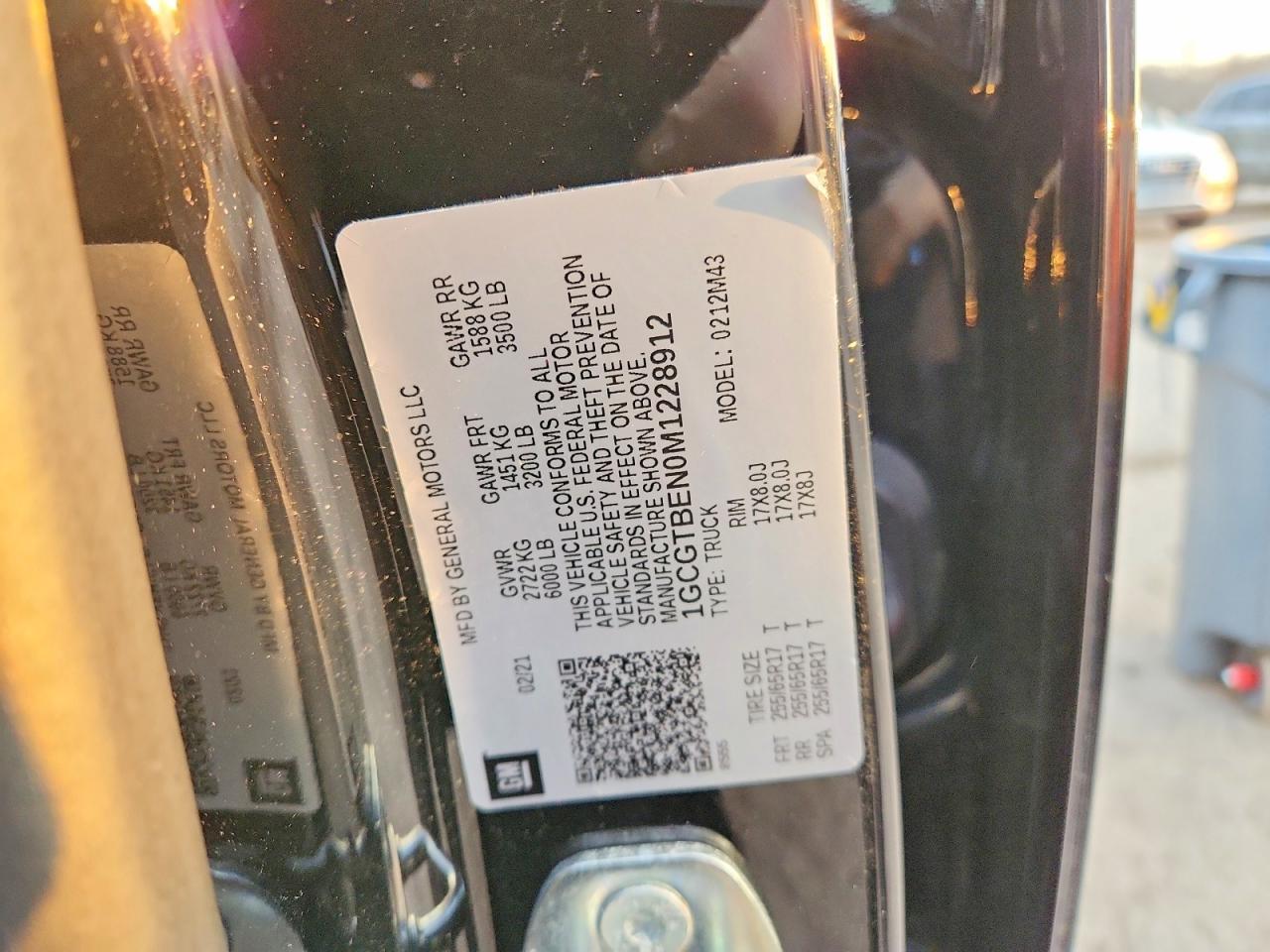 2021 Chev Colorado