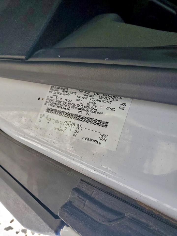 2022 Ford Transit 250 Utility / Service Van