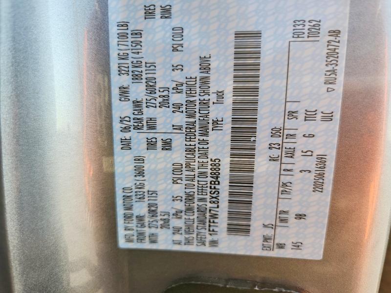 2025 Ford F150 Platinum