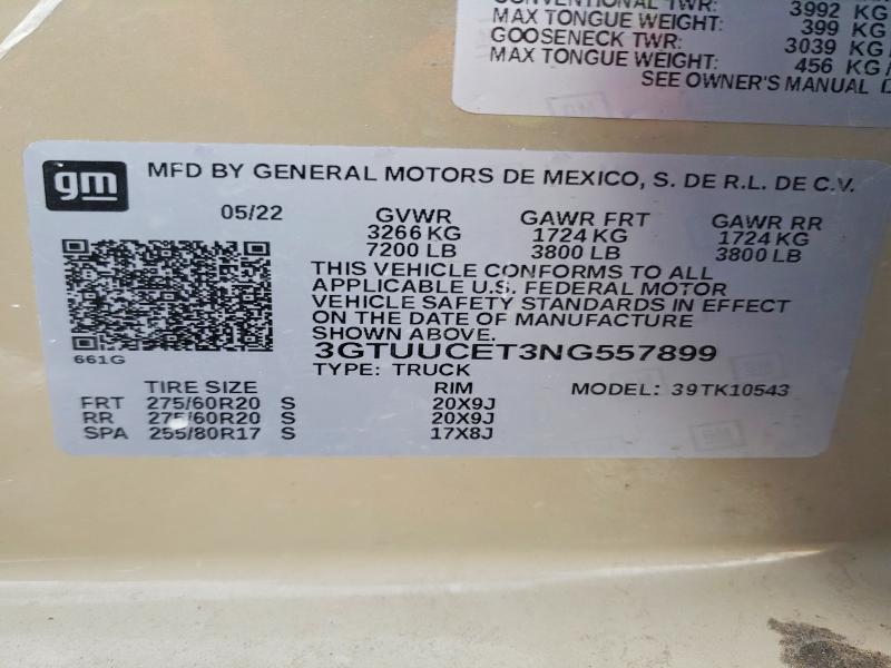 2022 GMC Sierra K1500 Elevation