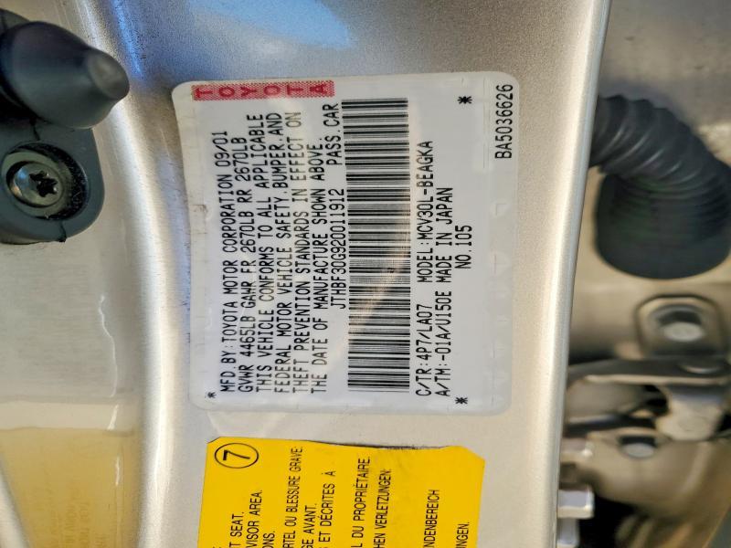 2002 Lexus Es 300 Base