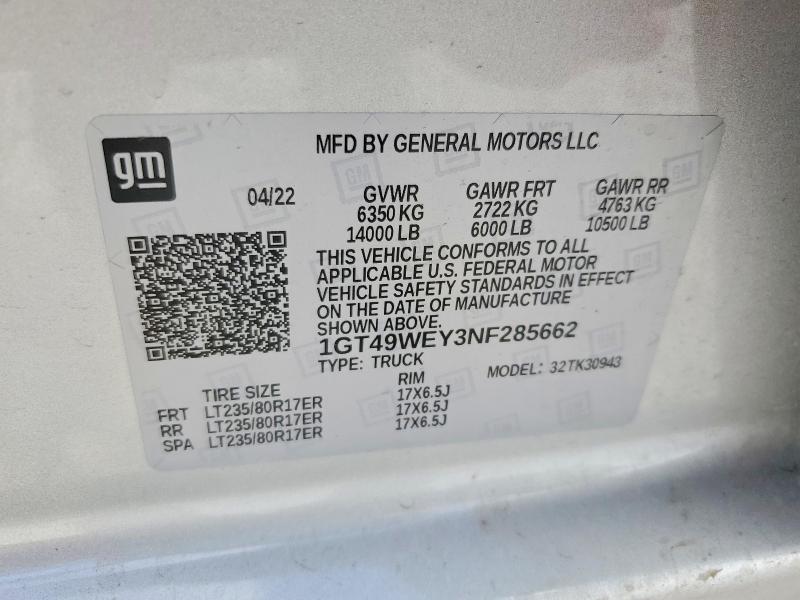 2022 GMC Sierra K3500 Denali
