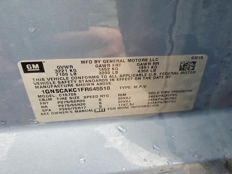 2015 Chev 2015 Othe Tahoe