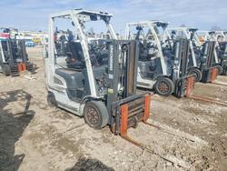 Salvage trucks for sale at Des Moines, IA auction: 2015 Unicariers 2015 Nissan MCP1F2A20LV Forklift