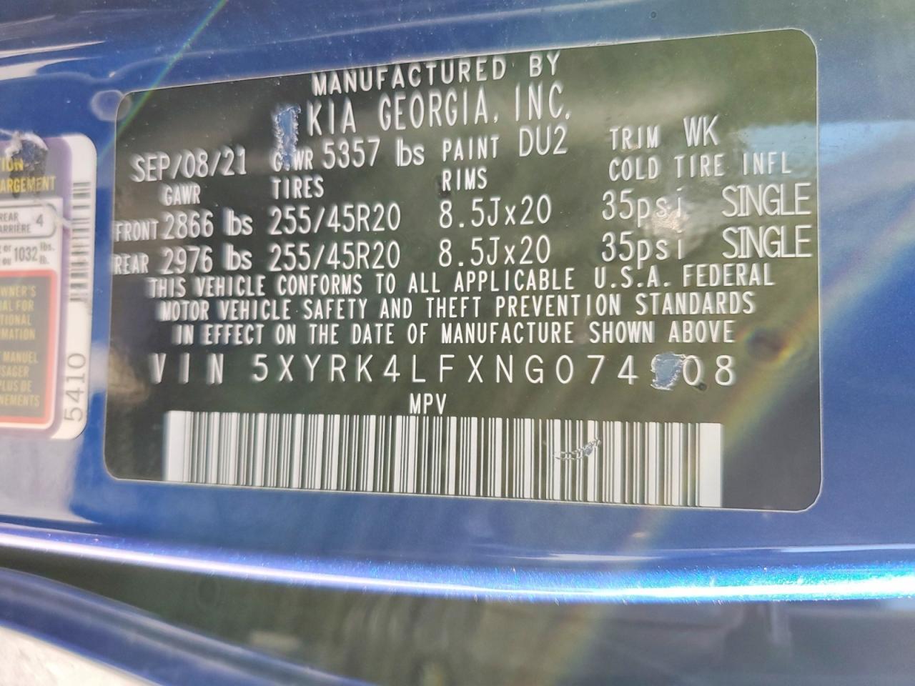 2022 KIA Sorento sx Prestige