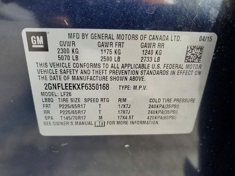 2015 Chevrolet Equinox ls