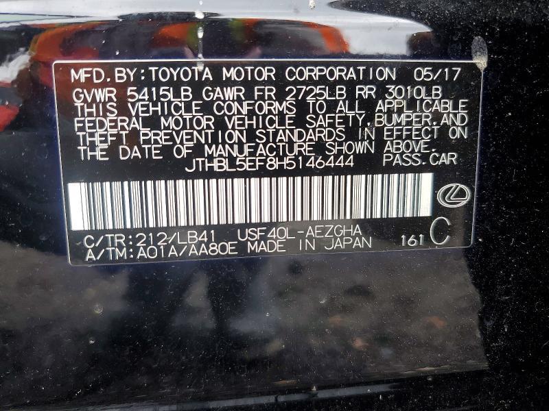 2017 Lexus Ls 460 Base