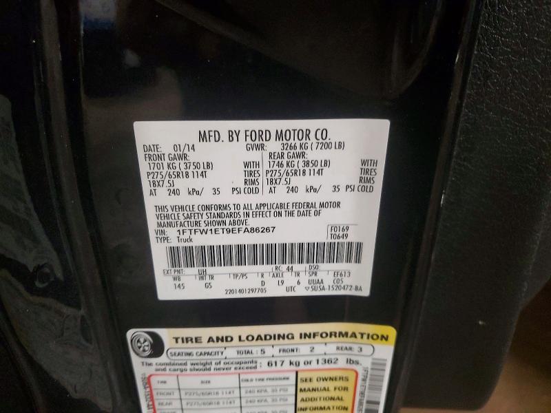 2014 Ford F150 Supercrew