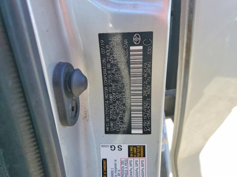 2020 Toyota Corolla le