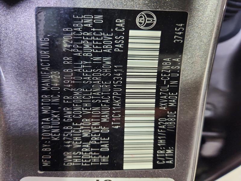 2023 Toyota Camry le