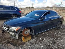 Salvage cars for sale from Copart Homestead, FL: 2019 Mercedes-Benz C300