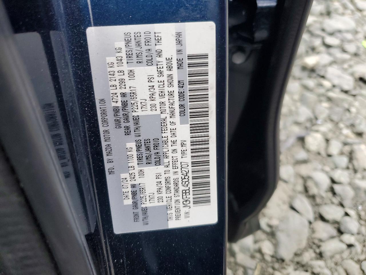 2025 Mazda Cx-5 Select