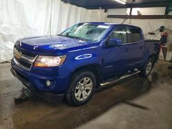 Salvage trucks for sale at Ebensburg, PA auction: 2017 Chevrolet Colorado LT