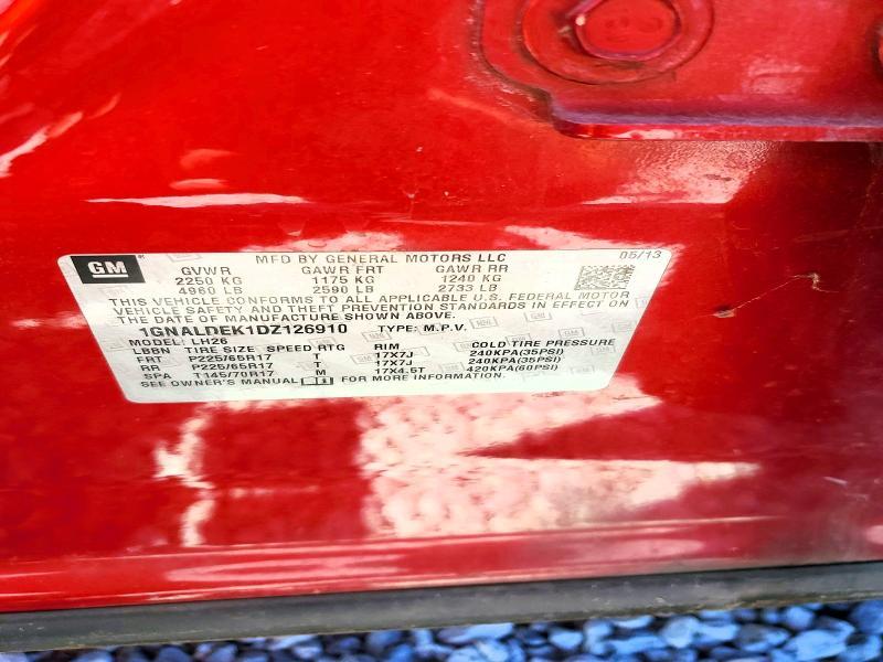 2013 Chevrolet Equinox lt