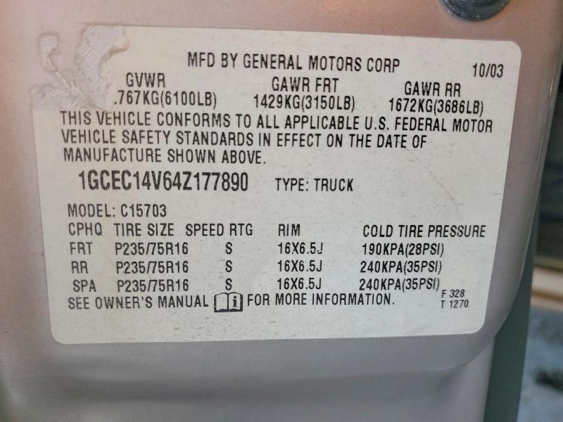 2004 Chevrolet Silverado C1500