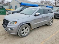 Jeep salvage cars for sale: 2018 Jeep Grand Cherokee Overland