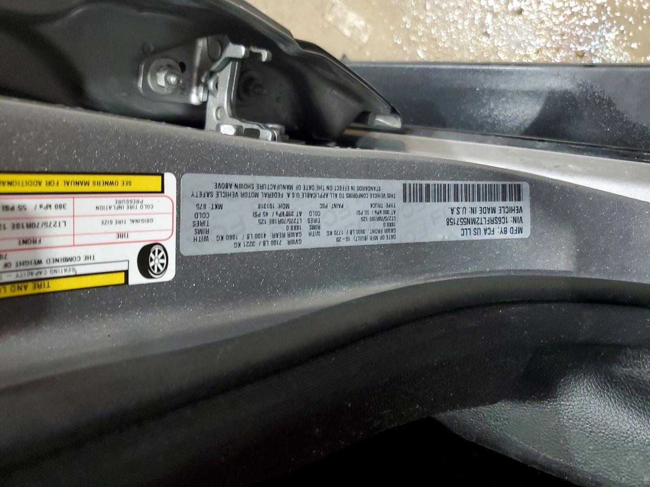 2021 Dodge RAM 1500 Rebel