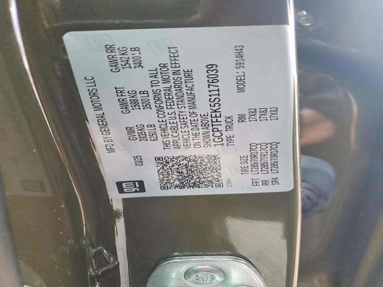 2025 Chevrolet Colorado ZR2