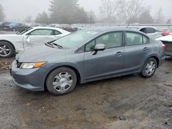 Honda Vehiculos salvage en venta: 2012 Honda Civic Hybrid