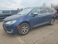 Chrysler Pacifica salvage cars for sale: 2018 Chrysler Pacifica Limited
