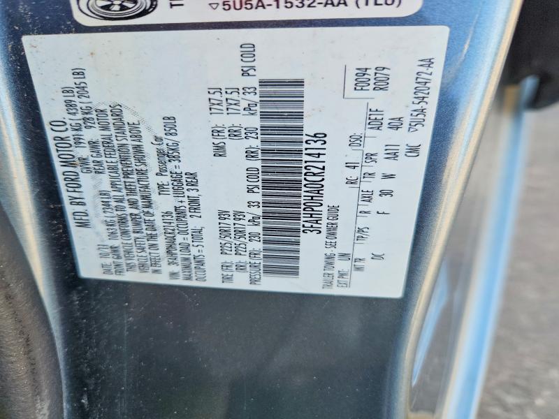 2012 Ford Fusion se