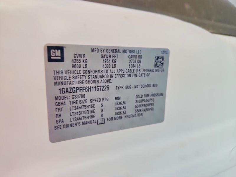 2017 Chevrolet Express G3500 LT