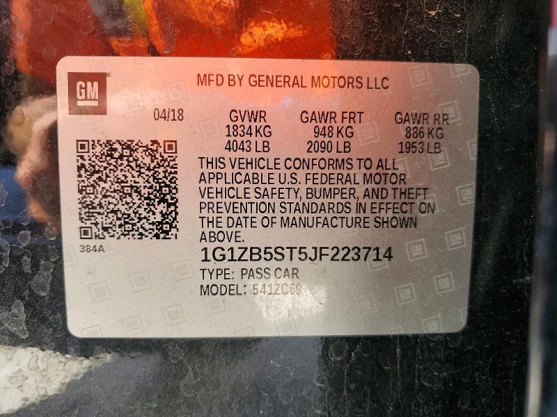 2018 Chevrolet Malibu ls