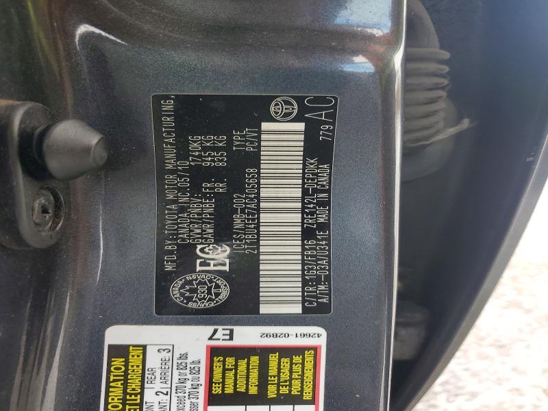 2010 Toyota Corolla Base