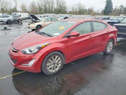 Hyundai salvage cars for sale: 2016 Hyundai Elantra se