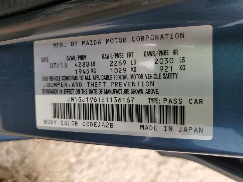 2014 Mazda 6 Touring