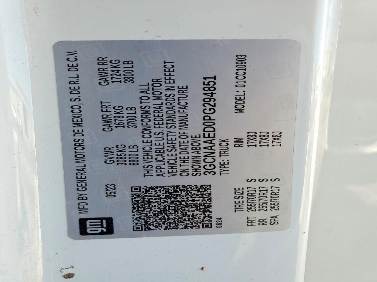 2023 Chev SILVER1500