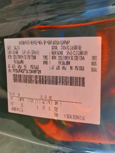 2020 Ford F450 Super Duty Truck cab and Chassis