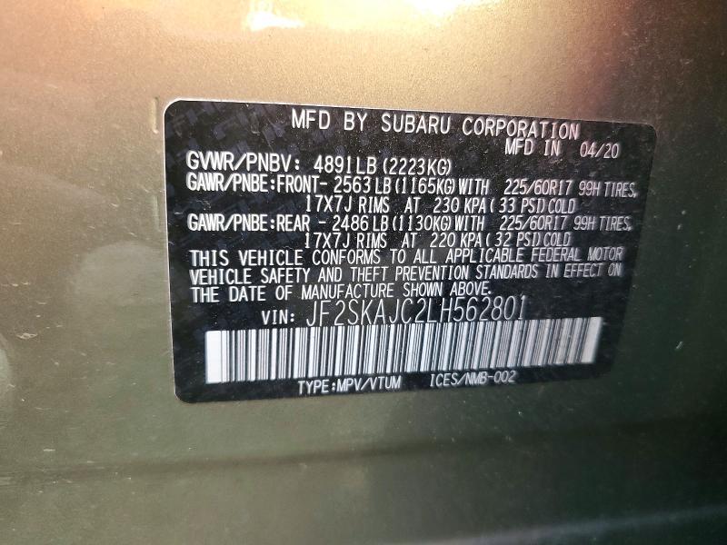 2020 Subaru Forester Premium