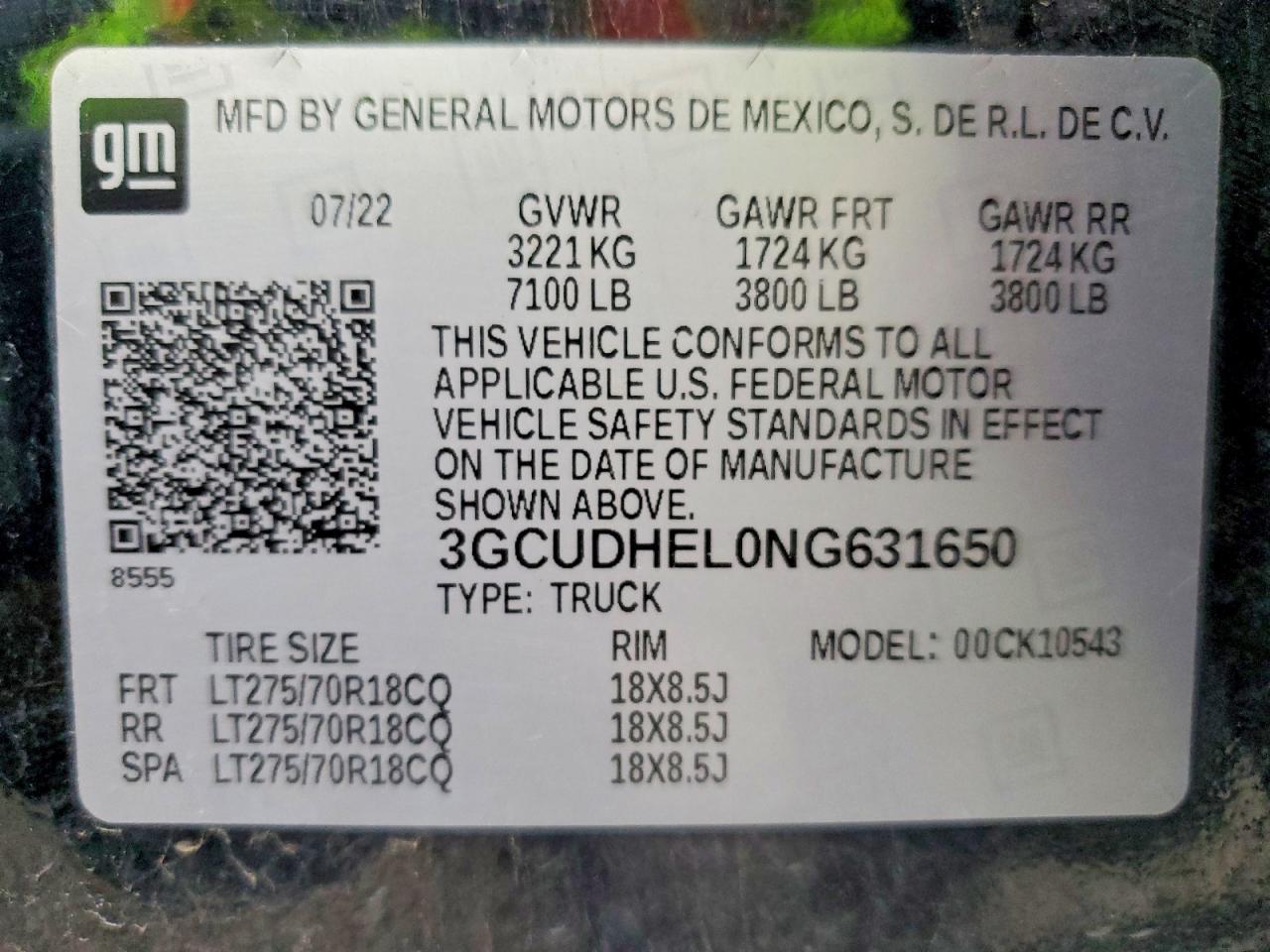 2022 Chevrolet Silverado K1500 ZR2