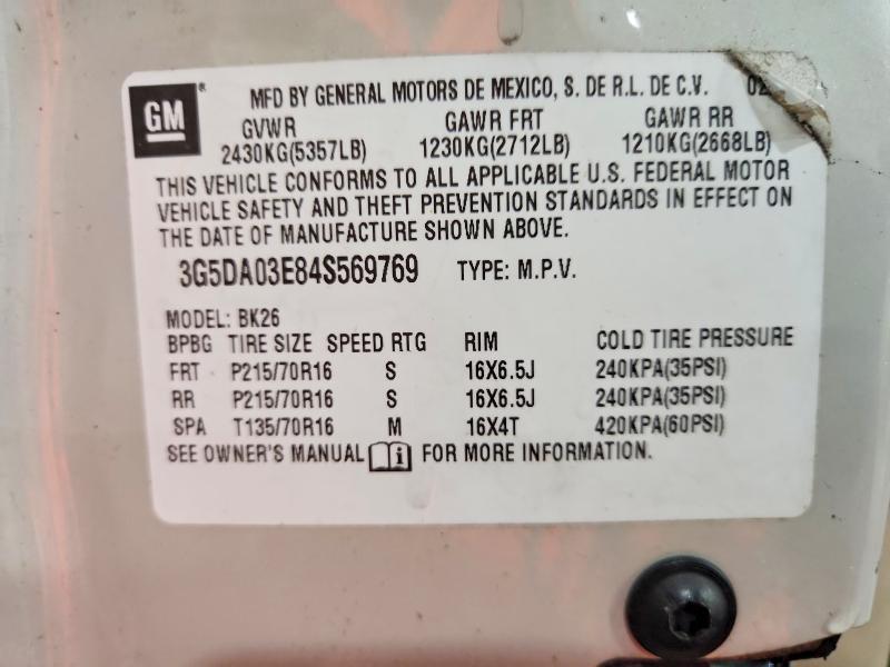 2004 Buick Rendezvous cx