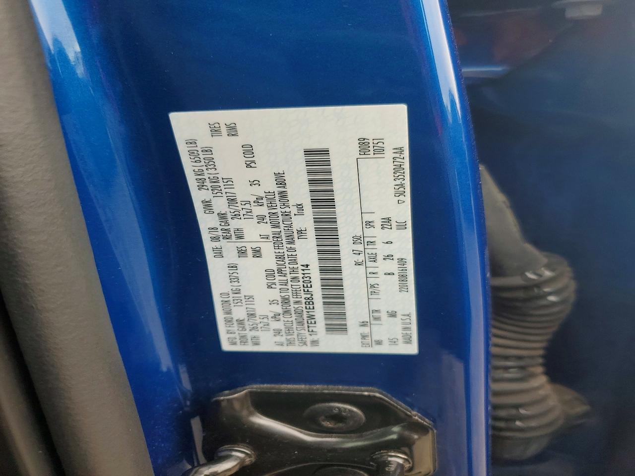 2018 Ford F150 Supercrew