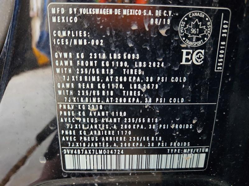 2020 Volkswagen Tiguan sel Premium R-line