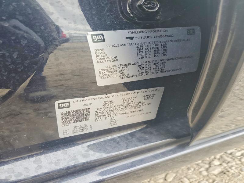 2022 GMC Sierra K1500 Elevation