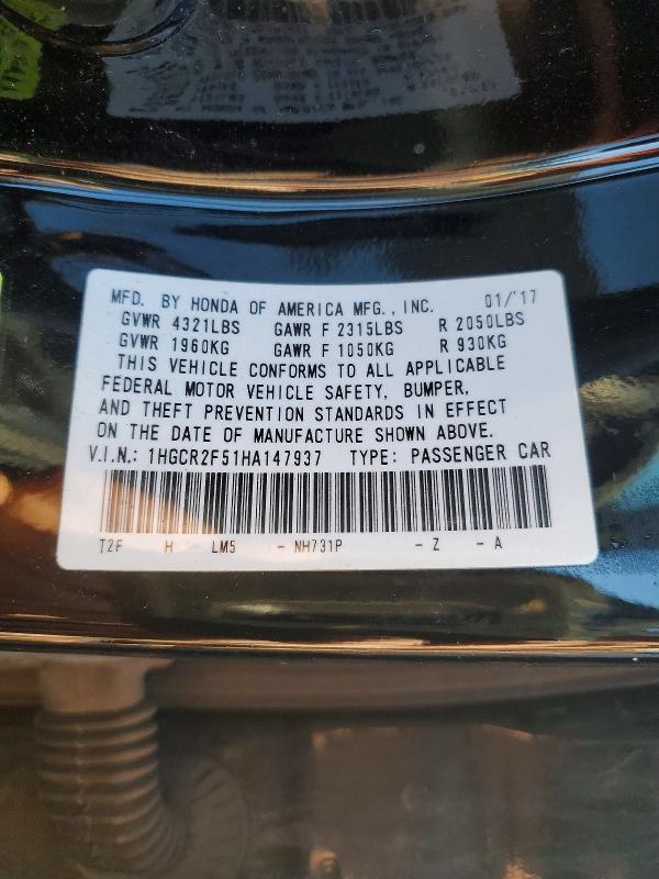 2017 Honda Accord Sport