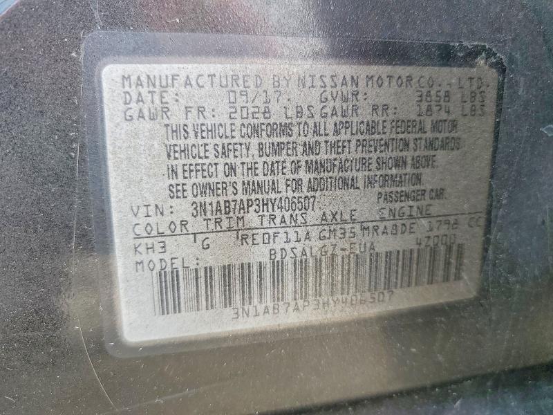 2017 Nissan Sentra sl