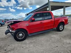Salvage cars for sale from Copart West Palm Beach, FL: 2001 Ford F150 Supercrew