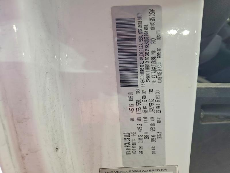 2018 Dodge Ram Promaster 2500 Delivery van