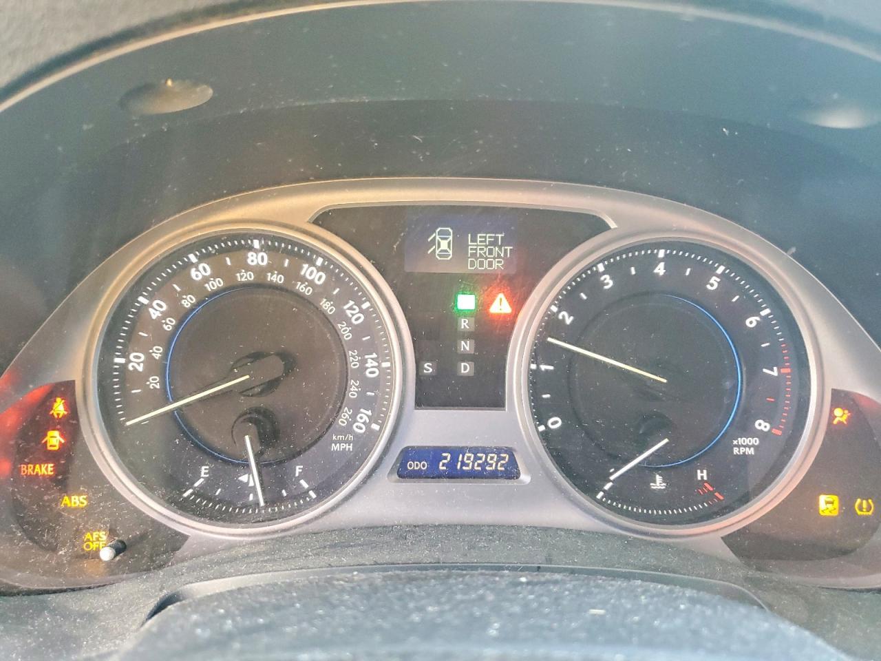2010 Lexus Is 250 Base