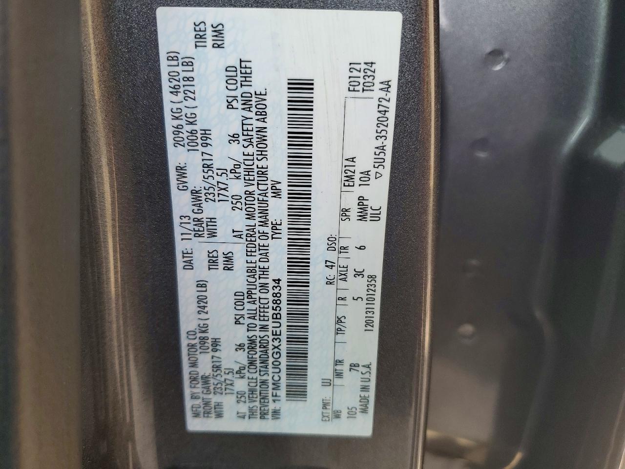 2014 Ford Escape se