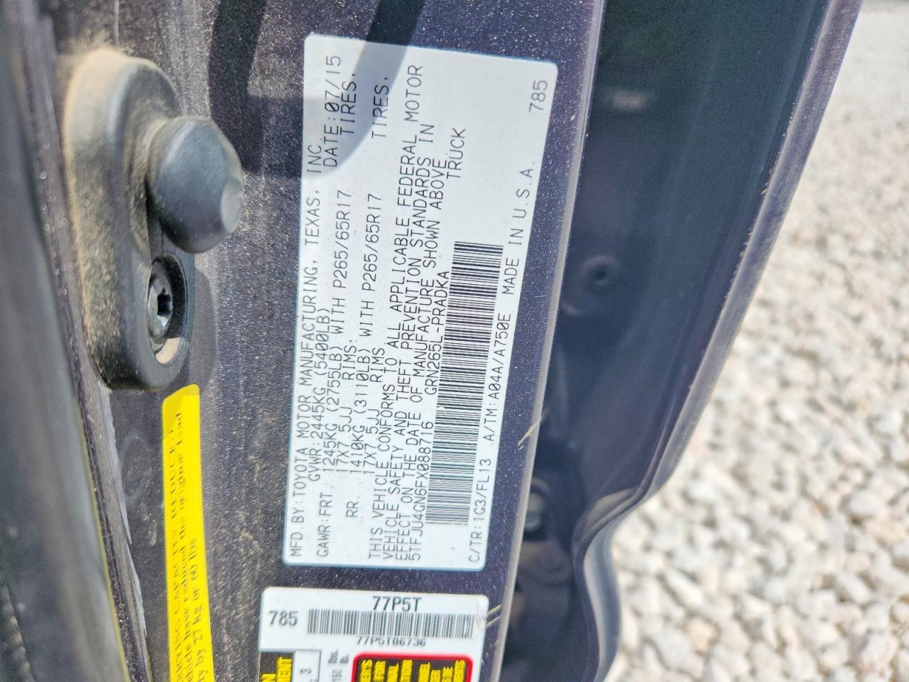 2015 Toyota Tacoma