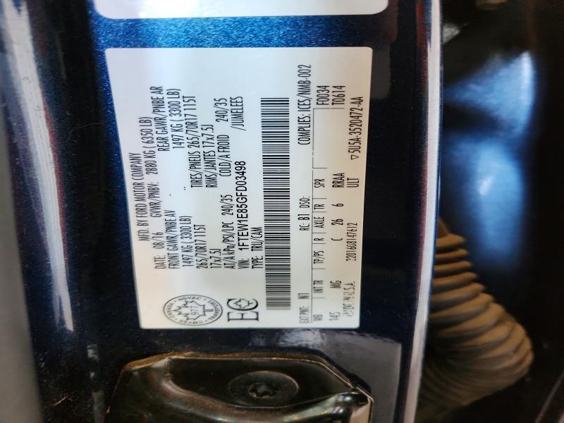 2016 Ford F150 Supercrew